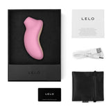 Lelo Sona Sonic Clitoral Massager Pink Air Wave Pulse Vibrator Sex Toy