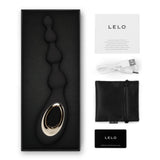 Lelo Soraya Beads Black Anal Massager Butt Plug Vibrator Prostate Play Sex Toy
