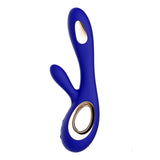 Lelo Soraya Wave Dual Action Massager Midnight Blue Rabbit Vibrator Sex Toy