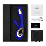 Lelo Soraya Wave Dual Action Massager Midnight Blue Rabbit Vibrator Sex Toy