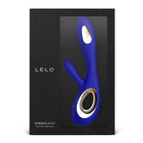 Lelo Soraya Wave Dual Action Massager Midnight Blue Rabbit Vibrator Sex Toy