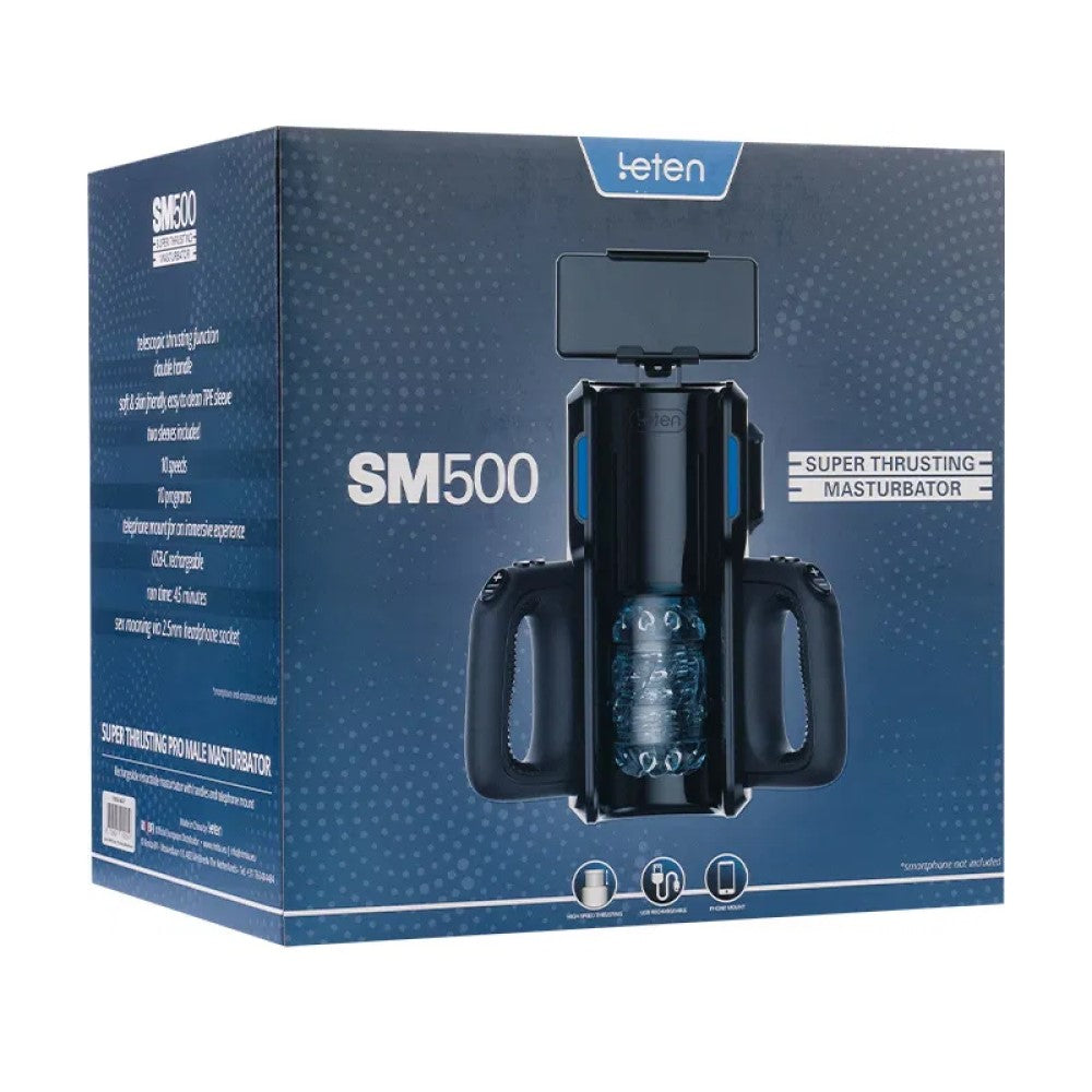 Leten SM500 Super Thrusting Masturbator Phone Holder Automatic Stroker   Lightspeed Love