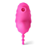 Clit Sucking Vibe Pink Silicone App Remote Control Clitoral Pulse Love Massager Couples Sex Toy