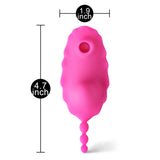 Clit Sucking Vibe Pink Silicone App Remote Control Clitoral Pulse Love Massager Couples Sex Toy