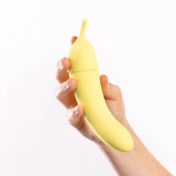 Like A Kitten Banana Cream Air Pulse G-Spot Vibrator Fun Discreet Vibe Sex Toy