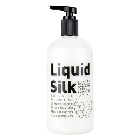 Liquid Silk Water Based Lubricant 500ml Luxury Sex Toy Lube Safe