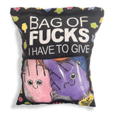 Bag Of Fucks I Have To Give 5 Mini Plushies Soft Toy Rude Funny Office Gift