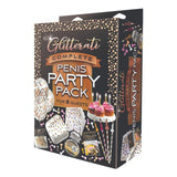 Glitterati Complete Penis Party Pack Hen Night Celebration Decoration Set