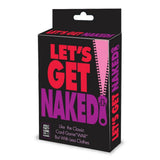 Little Genie Let's Get Naked Card Game Adult Couples Stripping Fun Party Night
