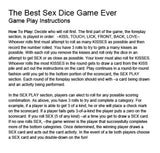 The Best Sex Dice Game Ever! Couples Erotic Adult Foreplay Bedroom Fun