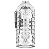 Lovebotz Milker Masturbator Clear Ribbed Penis Stroker Sleeve Sex Toy