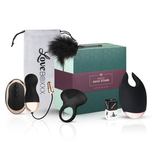 Loveboxxx Romantic Couples Sex Toy Gift Box Luxury Play Set Fun Assorted Kit