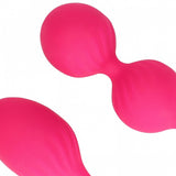 Loveline Thumping Kegel Ball Set 2 Piece Pink Womens Pelvic Floor Training Exercise Kit