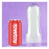 Lovetoy Lumino Play Glow In The Dark Masturbator #2 Ribbed Blue Night Light Sex Stroker