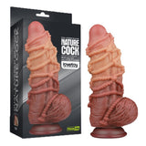 Lovetoy Nature Cock Rope Bondage Fetish Dual Layer Realistic Penis Dildo Fantasy Sex Toy