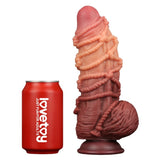 Lovetoy Nature Cock Rope Bondage Fetish Dual Layer Realistic Penis Dildo Fantasy Sex Toy