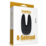 Lovetoy O-Sensual Rapture Twin Vibrator Rabbit Ear Clitoral Nipple Vibe Massager Sex Toy