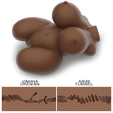 Lovetoy Streetgirls #6 Curvy Mega Masturbator Brown Skin Realistic Soft Body Sex Toy