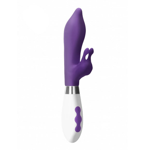 Luna Adonis Rabbit Vibrator Rechargeable Purple G-Spot Bunny Vibe Sex Toy