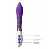 Luna Adonis Rabbit Vibrator Rechargeable Purple G-Spot Bunny Vibe Sex Toy