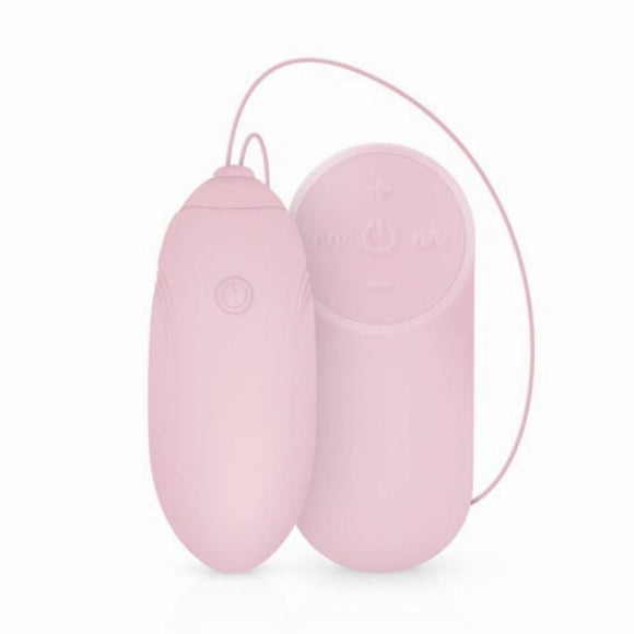 LUV EGG Remote Control Vibrating Egg Pink Silicone Bullet Vibe Sex Toy