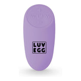LUV EGG XL Vibrating Egg Remote Control Purple Silicone Extra Large Vibe Sex Toy