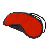 Lux Fetish Peek-A-Boo Love Mask Red Blackout Blindfold Sensory Play
