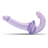 Lux Fetish Strapless Strap-On Dildo Purple G-Spot Penis Pegging Sex Toy