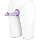 Lux Fetish Strapless Strap-On Dildo Purple G-Spot Penis Pegging Sex Toy
