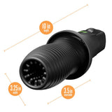 M For Men 3rd Base Vibrating Rotating Stroker Oral Penis Masturbator Sex Toy
