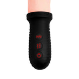 Master Series 8X Auto Pounder Vibrating & Thrusting Dildo with Handle Realistic Penis Vibrator Sex Toy