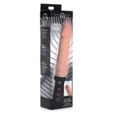Master Series 8X Auto Pounder Vibrating & Thrusting Dildo with Handle Realistic Penis Vibrator Sex Toy