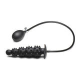 Master Series Ass Puffer Nubbed Inflatable Butt Plug Hardcore Anal Gape Pump Sex Toy