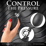 Master Series Ass Puffer Nubbed Inflatable Butt Plug Hardcore Anal Gape Pump Sex Toy