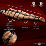 Master Series Backbone Full Body Harness Restraint Bondage Fetish Play