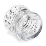 Master Series Ball Stack Ball Stretcher Clear Testicle Band Male Orgasm Enhancer