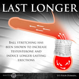 Master Series Ball Stack Ball Stretcher Clear Testicle Band Male Orgasm Enhancer