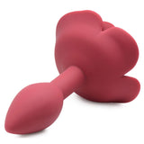 Master Series Booty Bloom Red Rose Bud Butt Plug Soft Silicone Anal Flower Sex Toy