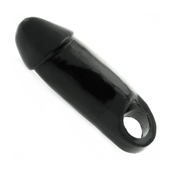 Master Series Orca XL Fat Dick Black Penis Sleeve Girth Length Enhancer Cock Extension Sheath Strap