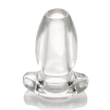 Master Series Gape Glory Large Butt Plug Clear Hollow Open Wide Tunnel Enema Play Anal Sex Toy