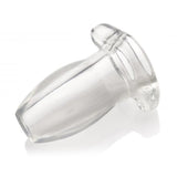 Master Series Gape Glory Large Butt Plug Clear Hollow Open Wide Tunnel Enema Play Anal Sex Toy