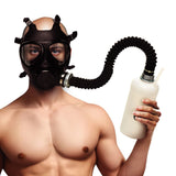 Master Series Inhaler Gas Mask with Bottle Sensory Smell Fetish Play BDSM