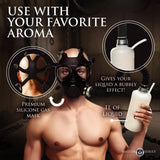 Master Series Inhaler Gas Mask with Bottle Sensory Smell Fetish Play BDSM