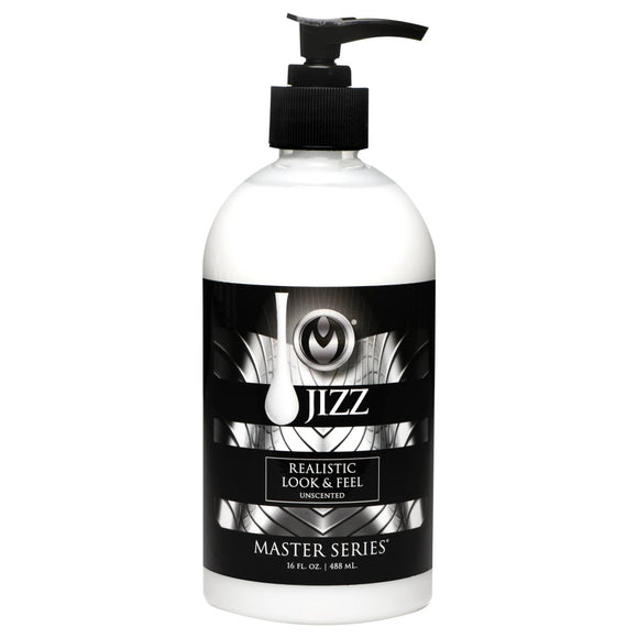 Master Series Jizz Water Based Lubricant Unscented White Sperm Cream Pie Cum Lube 488ml