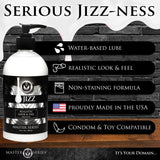 Master Series Jizz Water Based Lubricant Unscented White Sperm Cream Pie Cum Lube 488ml