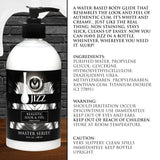 Master Series Jizz Water Based Lubricant Unscented White Sperm Cream Pie Cum Lube 488ml