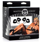 Master Series Kinky Comfort Wrist & Ankle Cuff Set Bondage Restraints