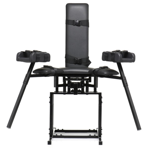 Master Series Leg Spreader Obedience Chair Sex Restraint Bondage Seat