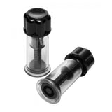 Master Series Maxxx Powerful Nipple Suckers Pair Twist Cap Vacuum Suction Cups BDSM Play