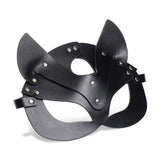 Master Series Naughty Kitty Cat Mask Kinky Leather Fetish Role Play Fantasy BDSM